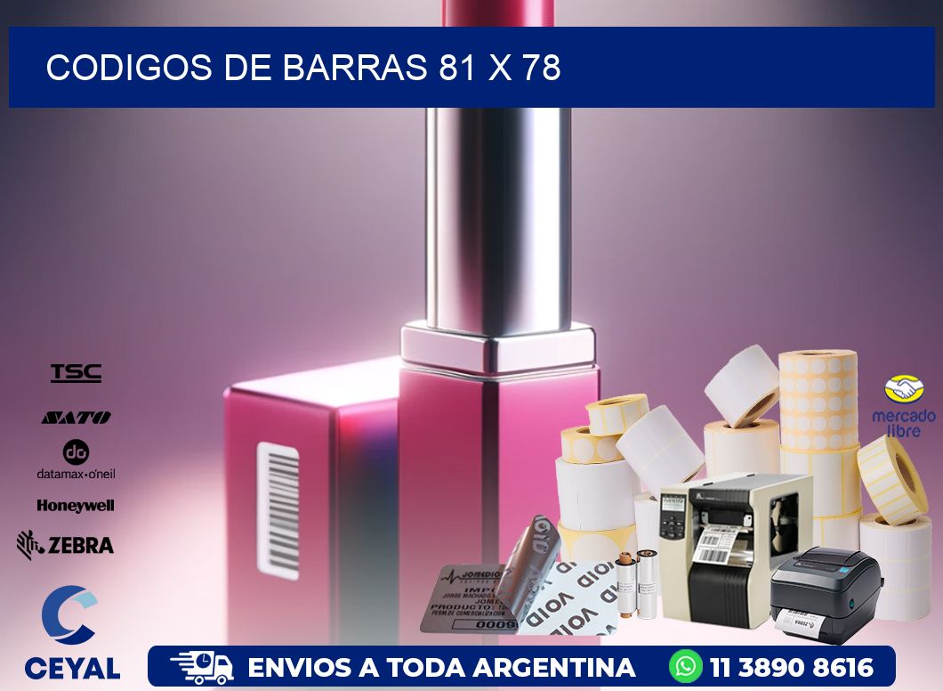 codigos de barras 81 x 78