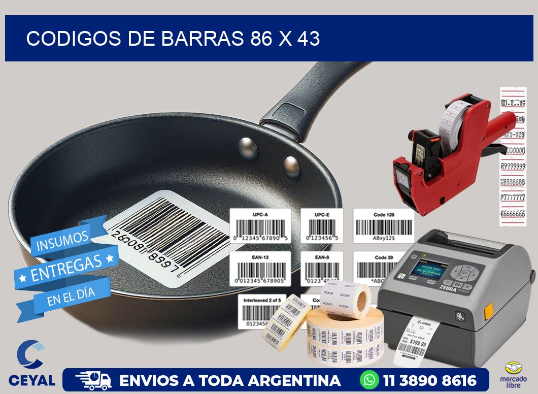 codigos de barras 86 x 43