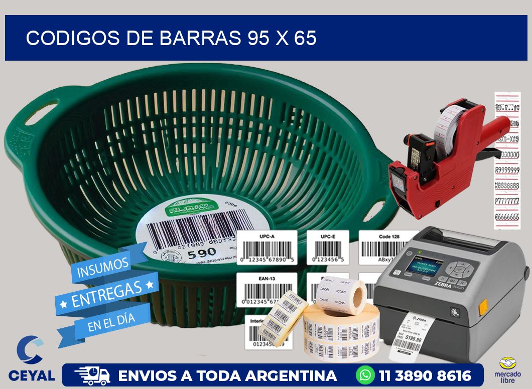 codigos de barras 95 x 65