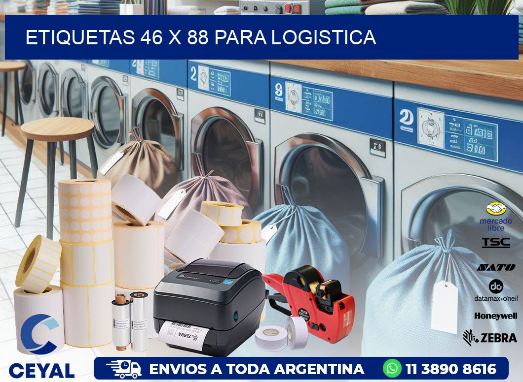 ETIQUETAS 46 x 88 PARA LOGISTICA