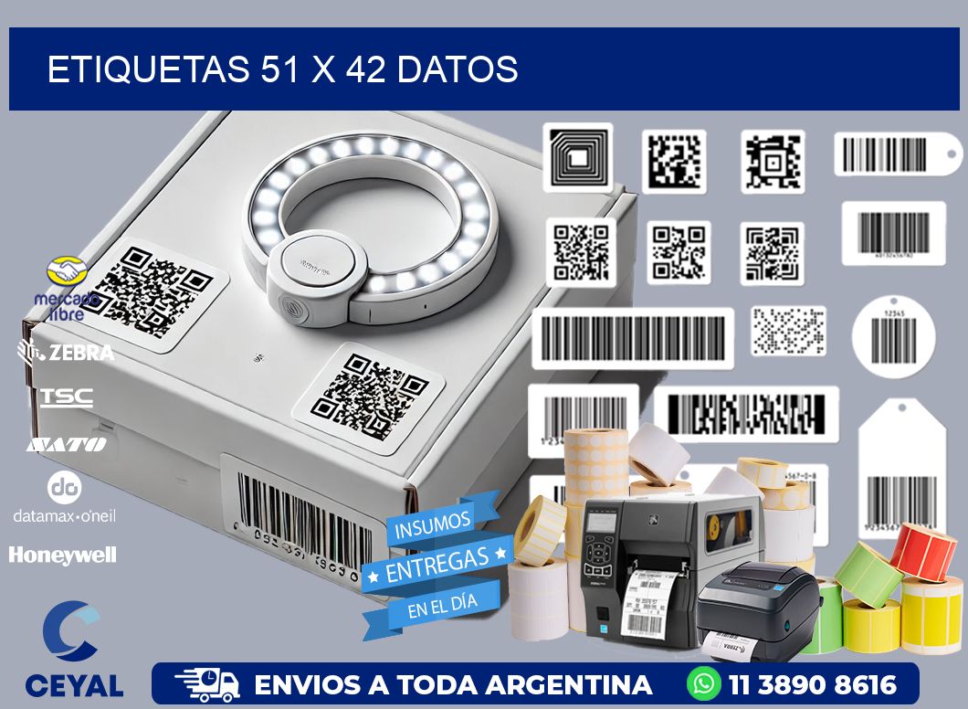 ETIQUETAS 51 x 42 DATOS