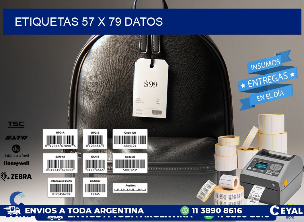 ETIQUETAS 57 x 79 DATOS