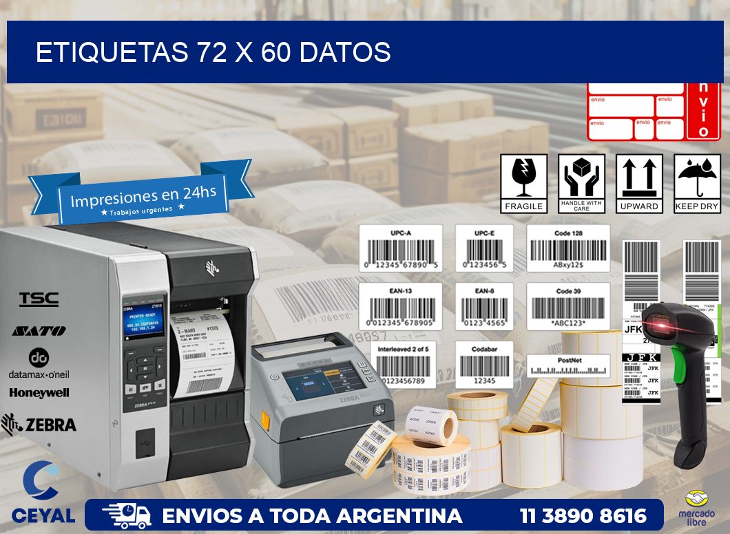 ETIQUETAS 72 x 60 DATOS