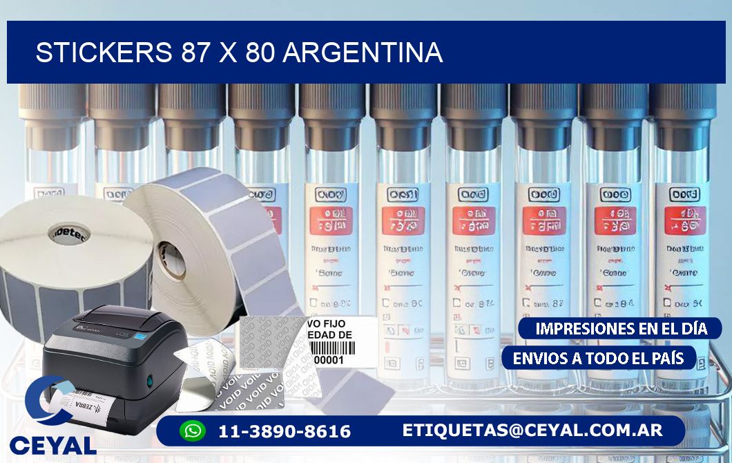 STICKERS 87 x 80 ARGENTINA