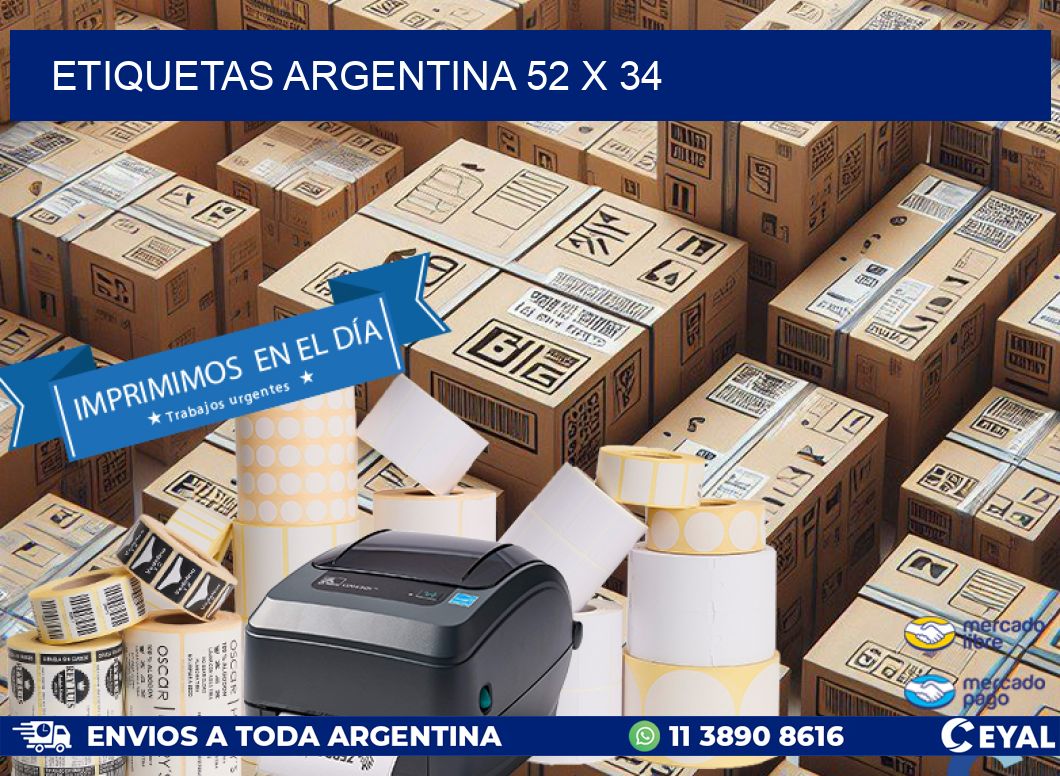 etiquetas argentina 52 x 34