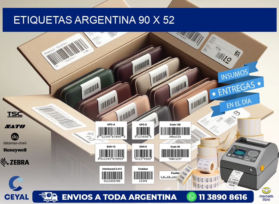 etiquetas argentina 90 x 52