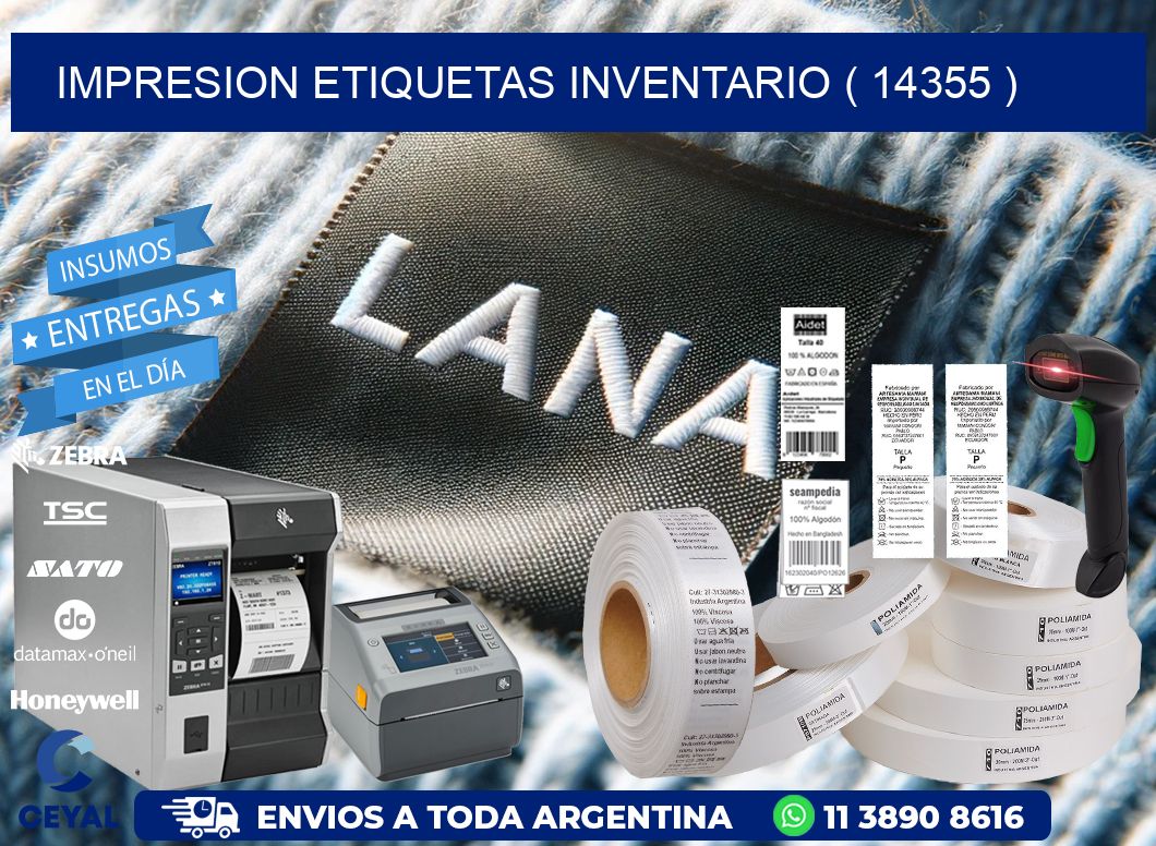 impresion etiquetas inventario ( 14355 )