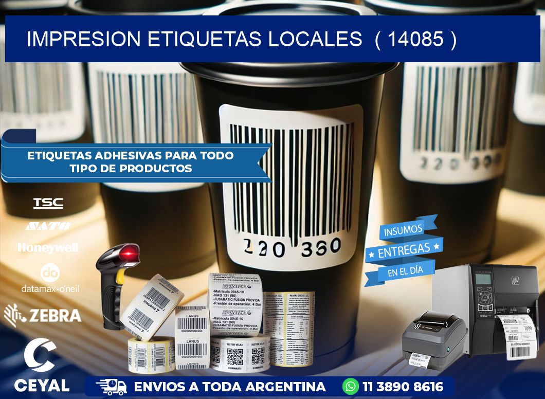 impresion etiquetas locales  ( 14085 )