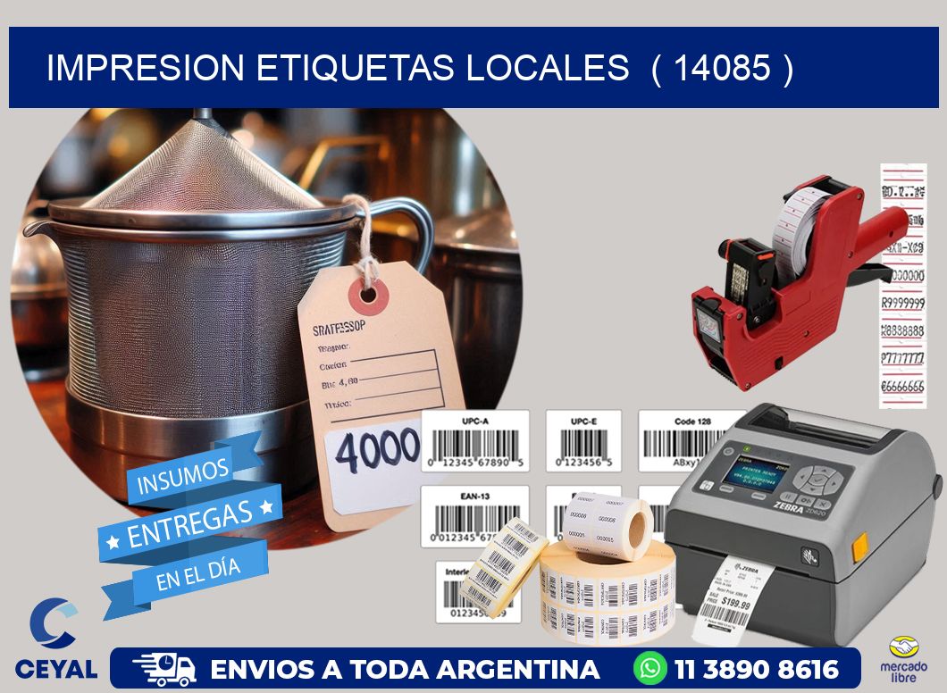 impresion etiquetas locales  ( 14085 )