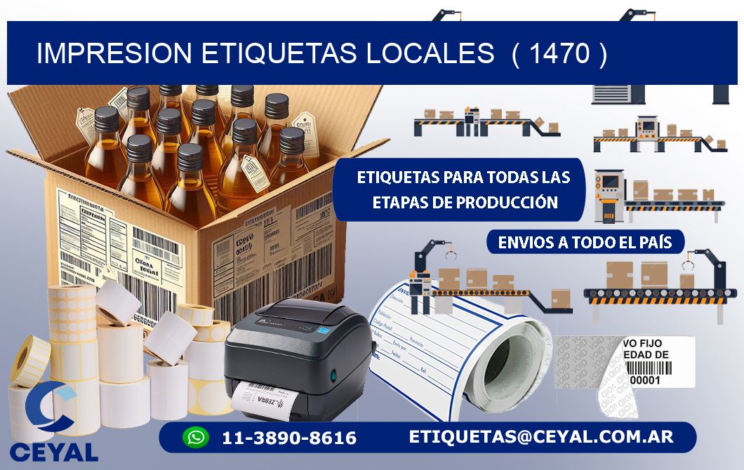 impresion etiquetas locales  ( 1470 )