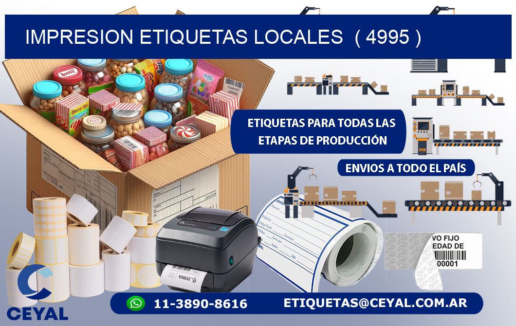 impresion etiquetas locales  ( 4995 )