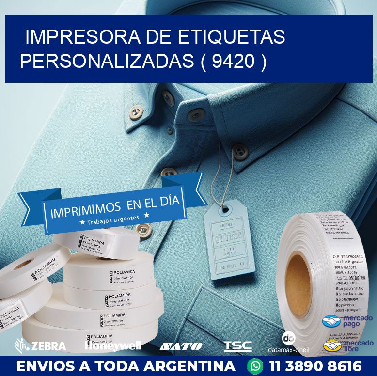 impresora de etiquetas personalizadas ( 9420 )