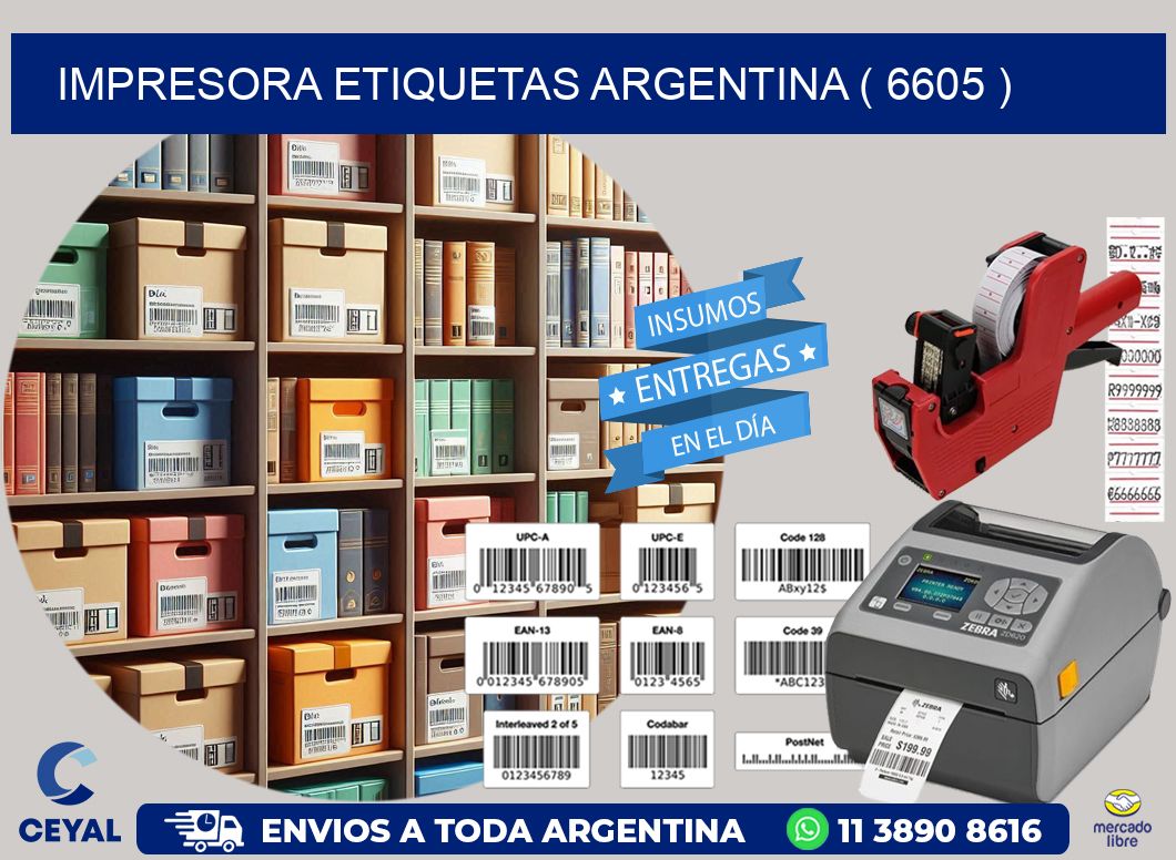 impresora etiquetas argentina ( 6605 )