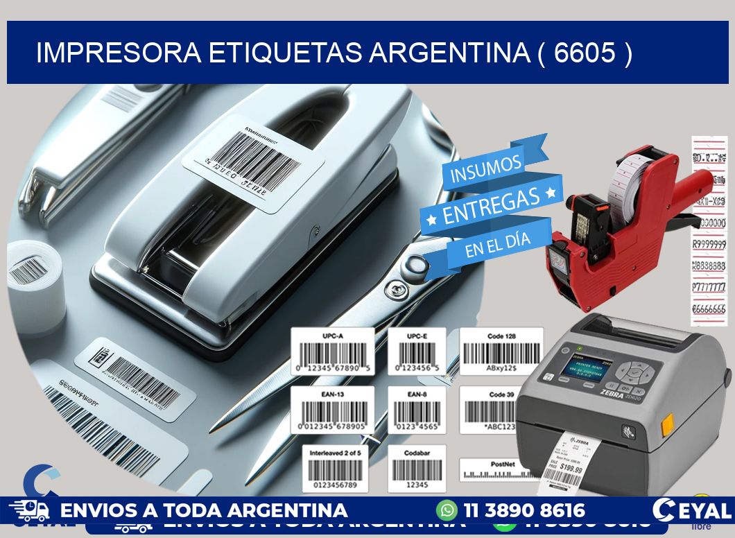 impresora etiquetas argentina ( 6605 )