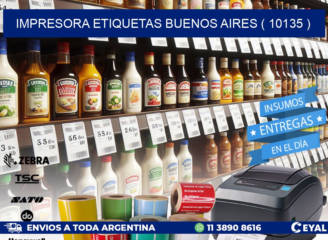 impresora etiquetas buenos aires ( 10135 )