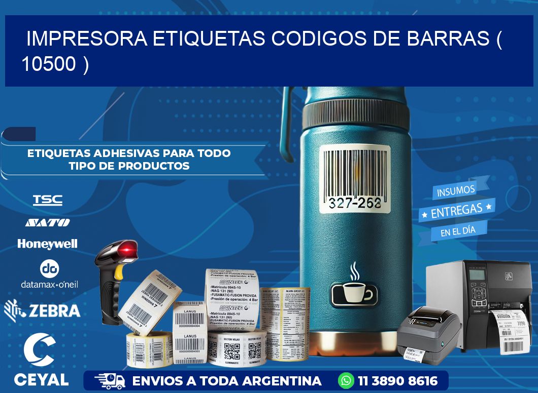 impresora etiquetas codigos de barras ( 10500 )