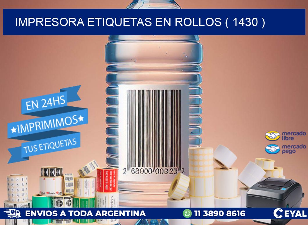 impresora etiquetas en rollos ( 1430 )