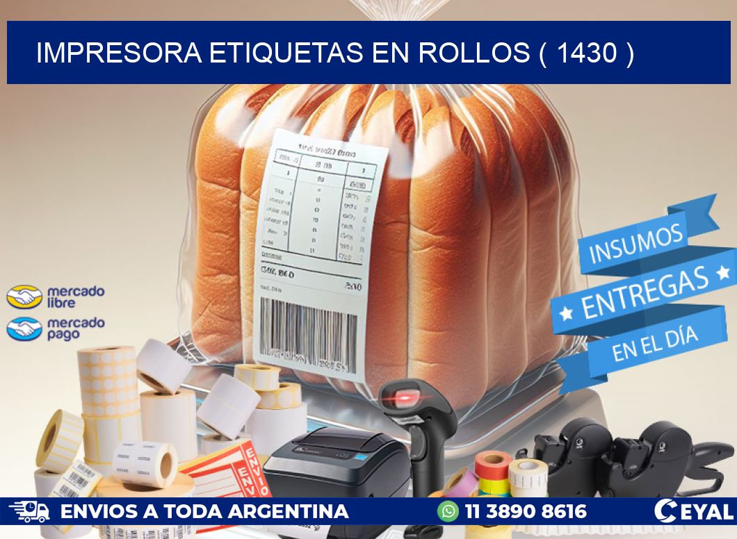 impresora etiquetas en rollos ( 1430 )