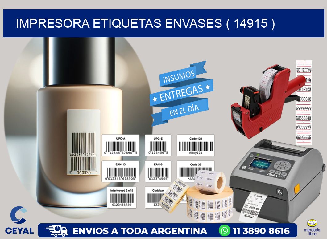impresora etiquetas envases ( 14915 )