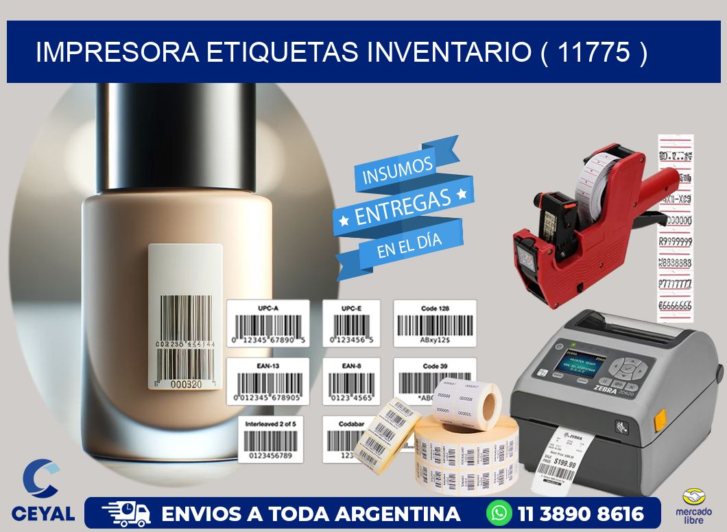 impresora etiquetas inventario ( 11775 )