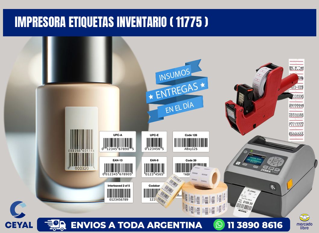 impresora etiquetas inventario ( 11775 )