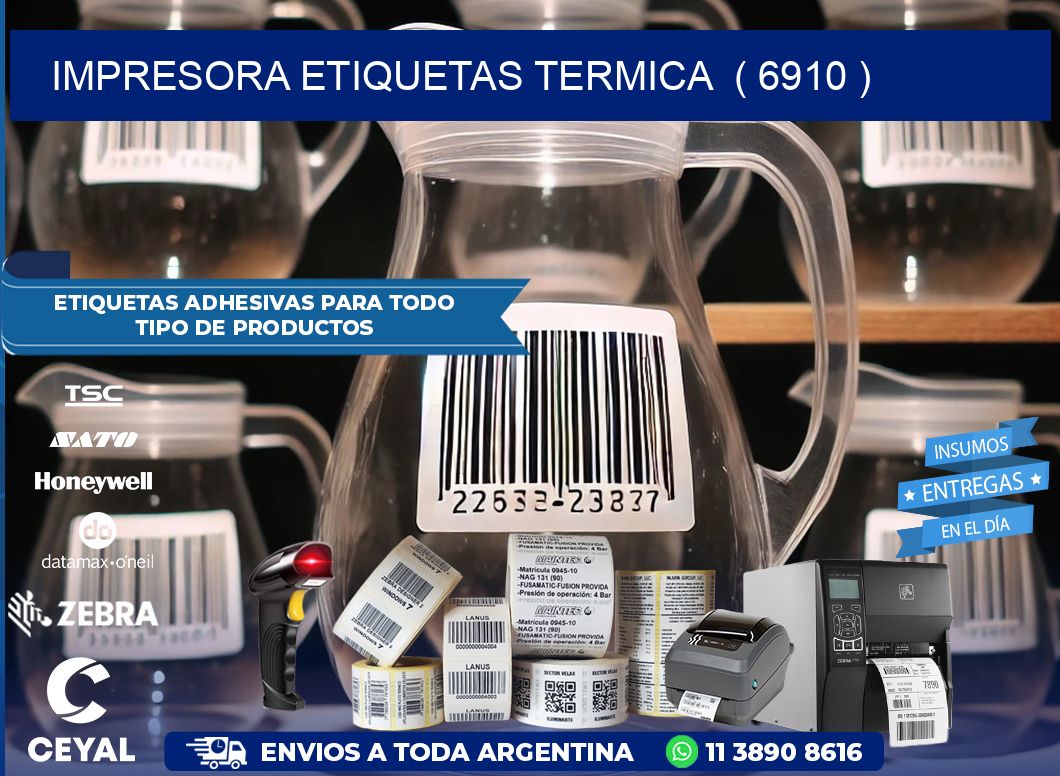 impresora etiquetas termica  ( 6910 )