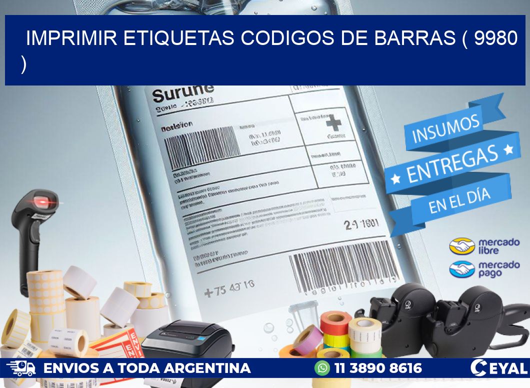 imprimir etiquetas codigos de barras ( 9980 )