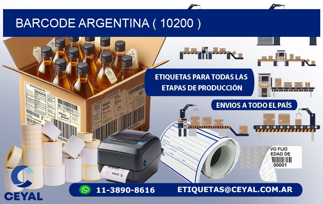 BARCODE ARGENTINA ( 10200 )