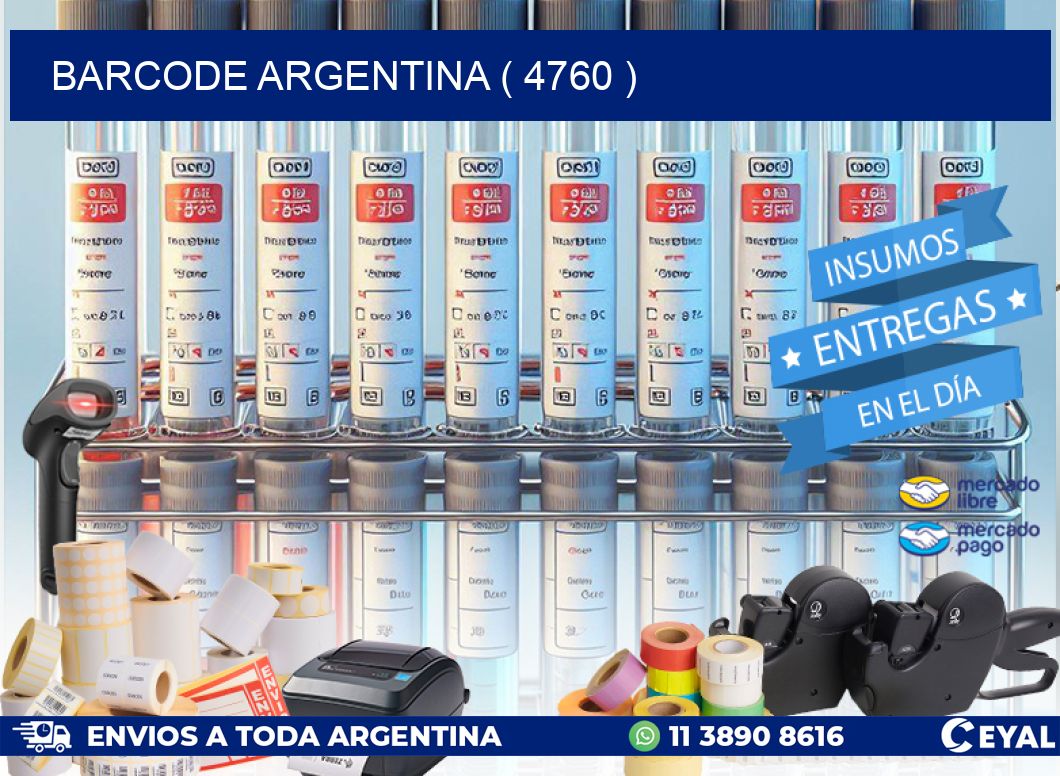 BARCODE ARGENTINA ( 4760 )