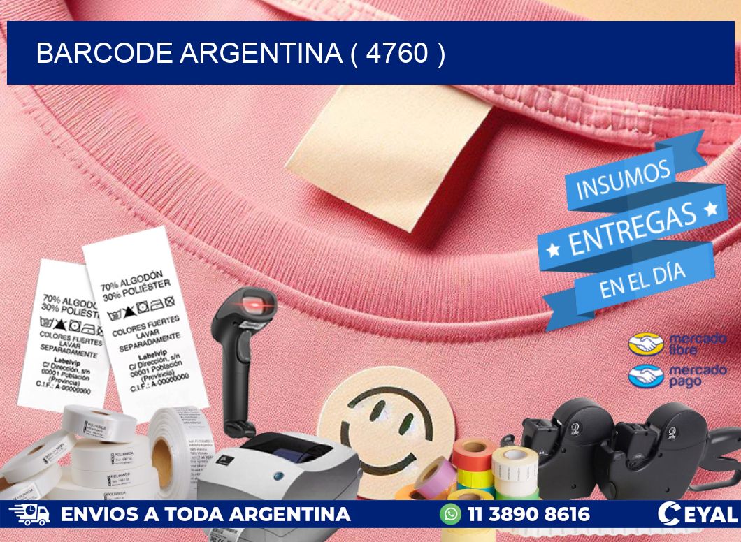 BARCODE ARGENTINA ( 4760 )