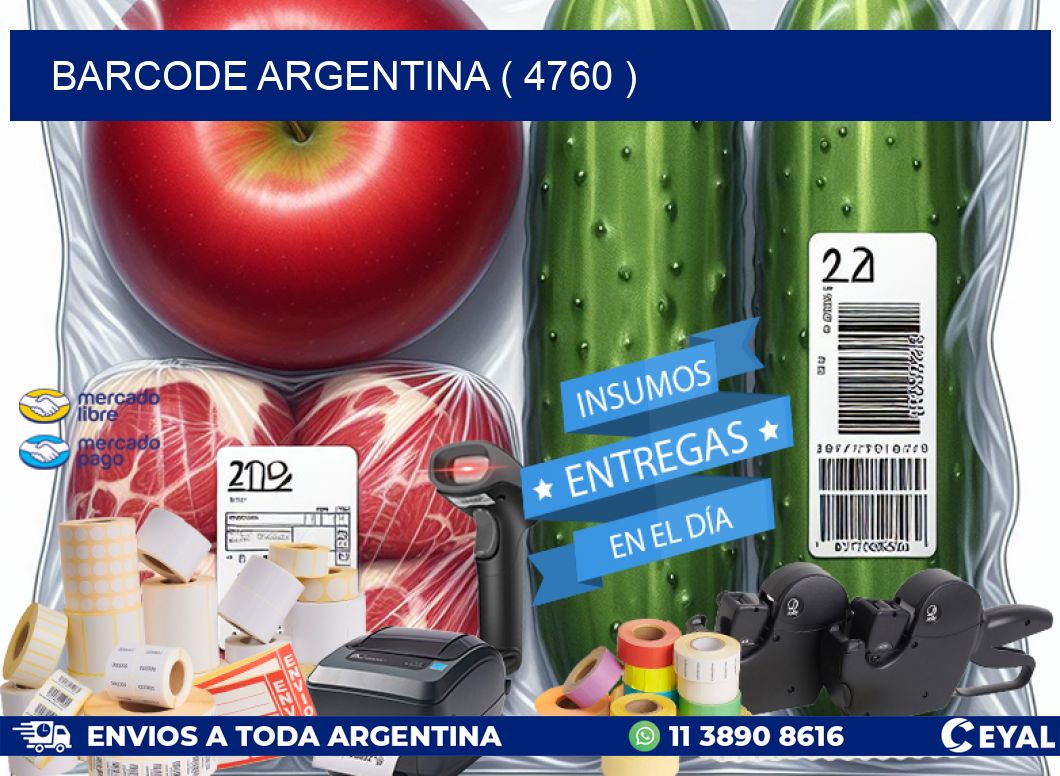 BARCODE ARGENTINA ( 4760 )