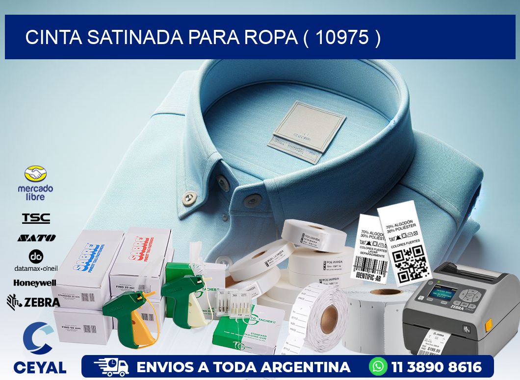 CINTA SATINADA PARA ROPA ( 10975 )