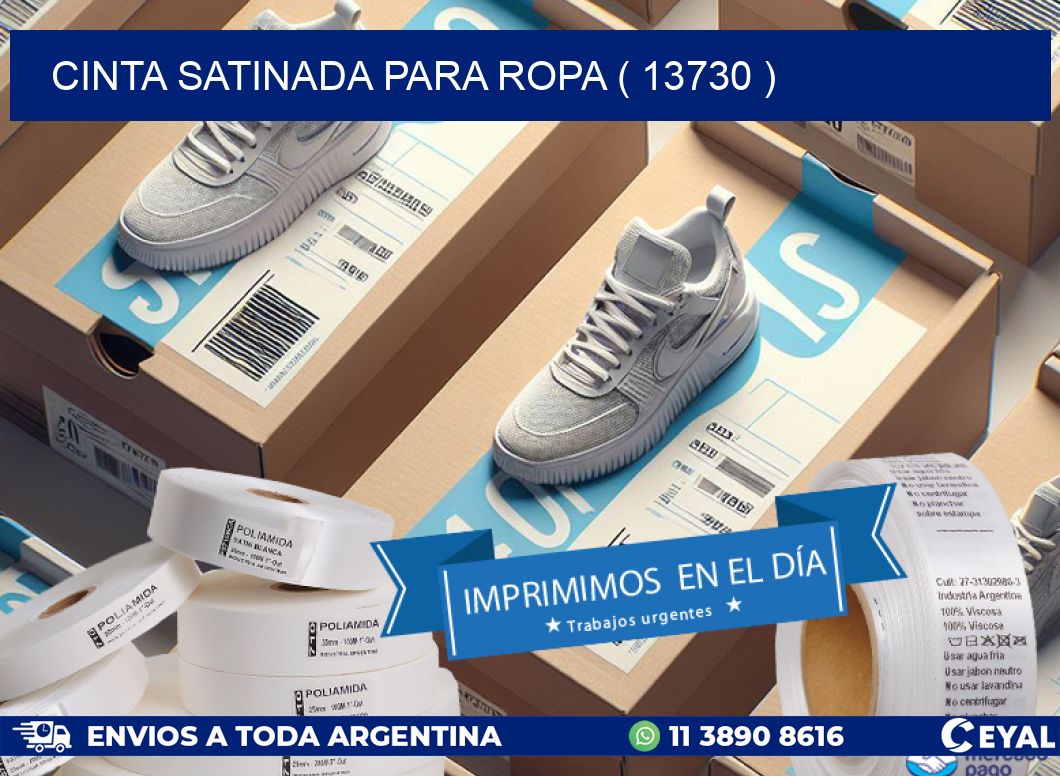 CINTA SATINADA PARA ROPA ( 13730 )
