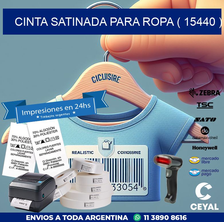 CINTA SATINADA PARA ROPA ( 15440 )