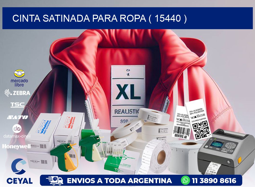 CINTA SATINADA PARA ROPA ( 15440 )