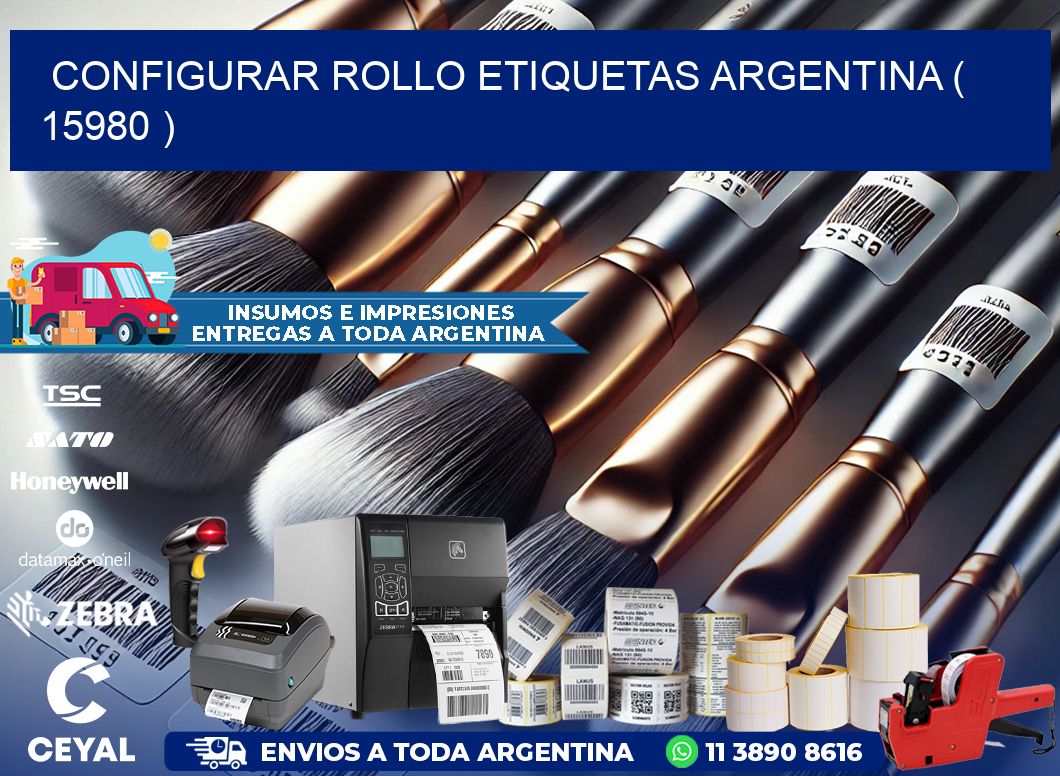 CONFIGURAR ROLLO ETIQUETAS ARGENTINA ( 15980 )