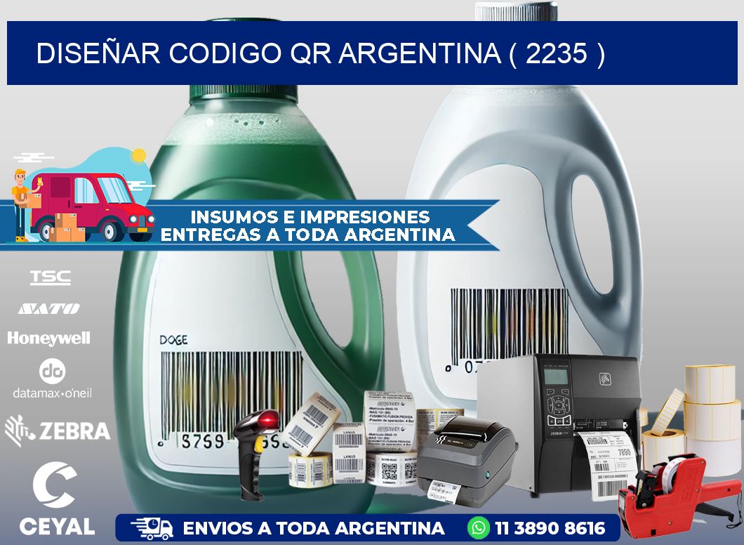 DISEÑAR CODIGO QR ARGENTINA ( 2235 )