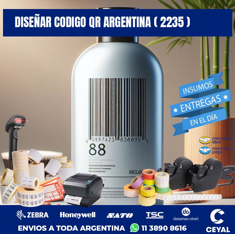 DISEÑAR CODIGO QR ARGENTINA ( 2235 )