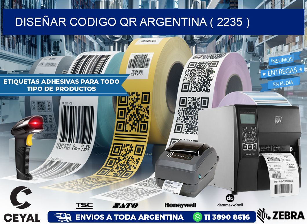 DISEÑAR CODIGO QR ARGENTINA ( 2235 )