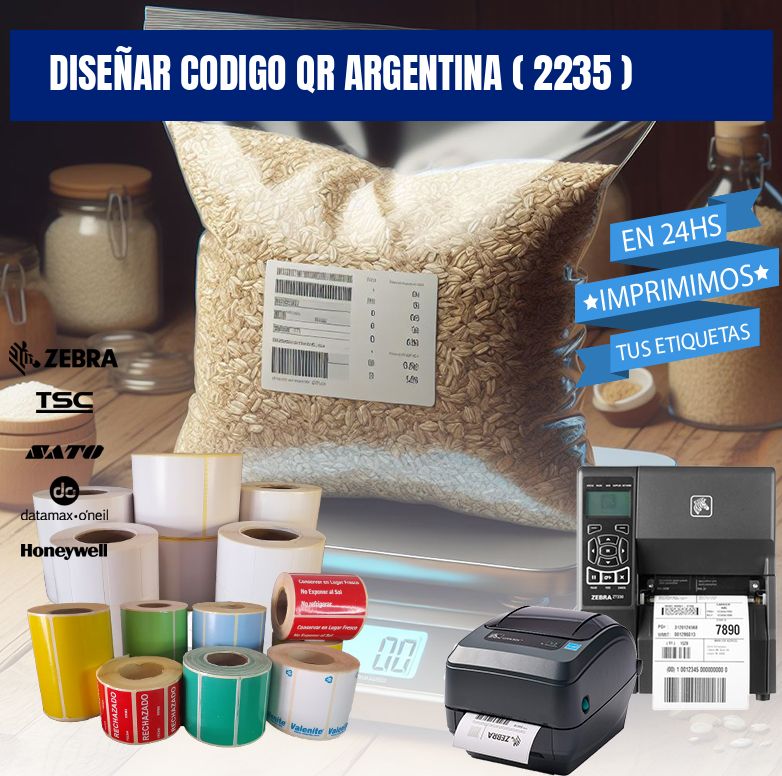 DISEÑAR CODIGO QR ARGENTINA ( 2235 )