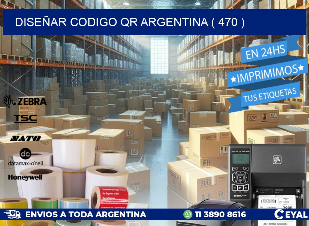 DISEÑAR CODIGO QR ARGENTINA ( 470 )