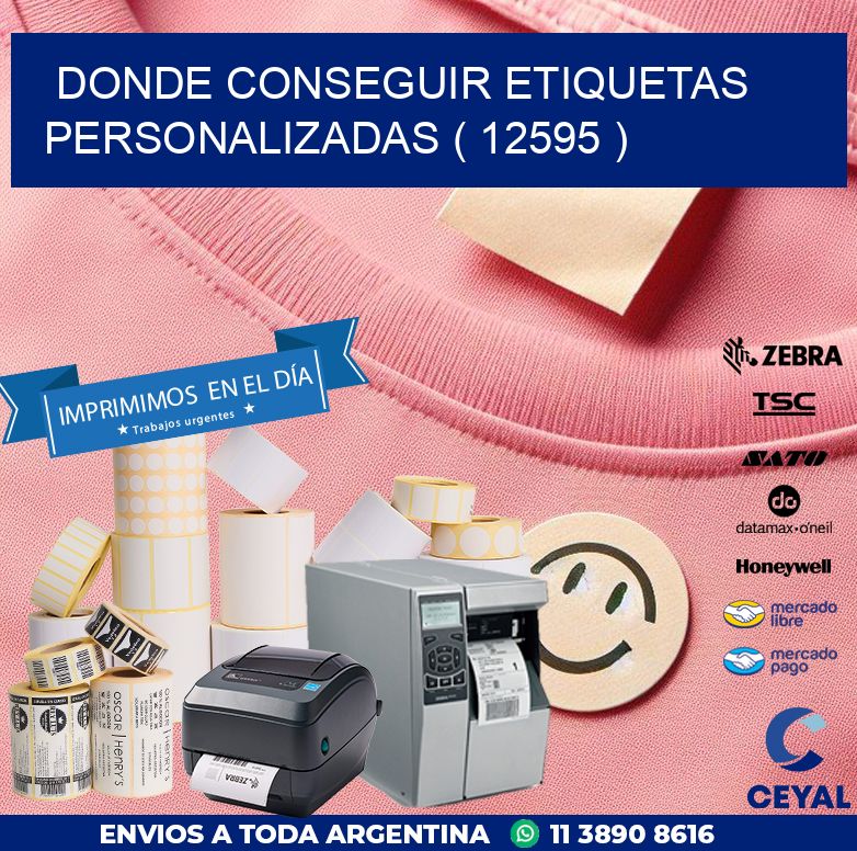 DONDE CONSEGUIR ETIQUETAS PERSONALIZADAS ( 12595 )