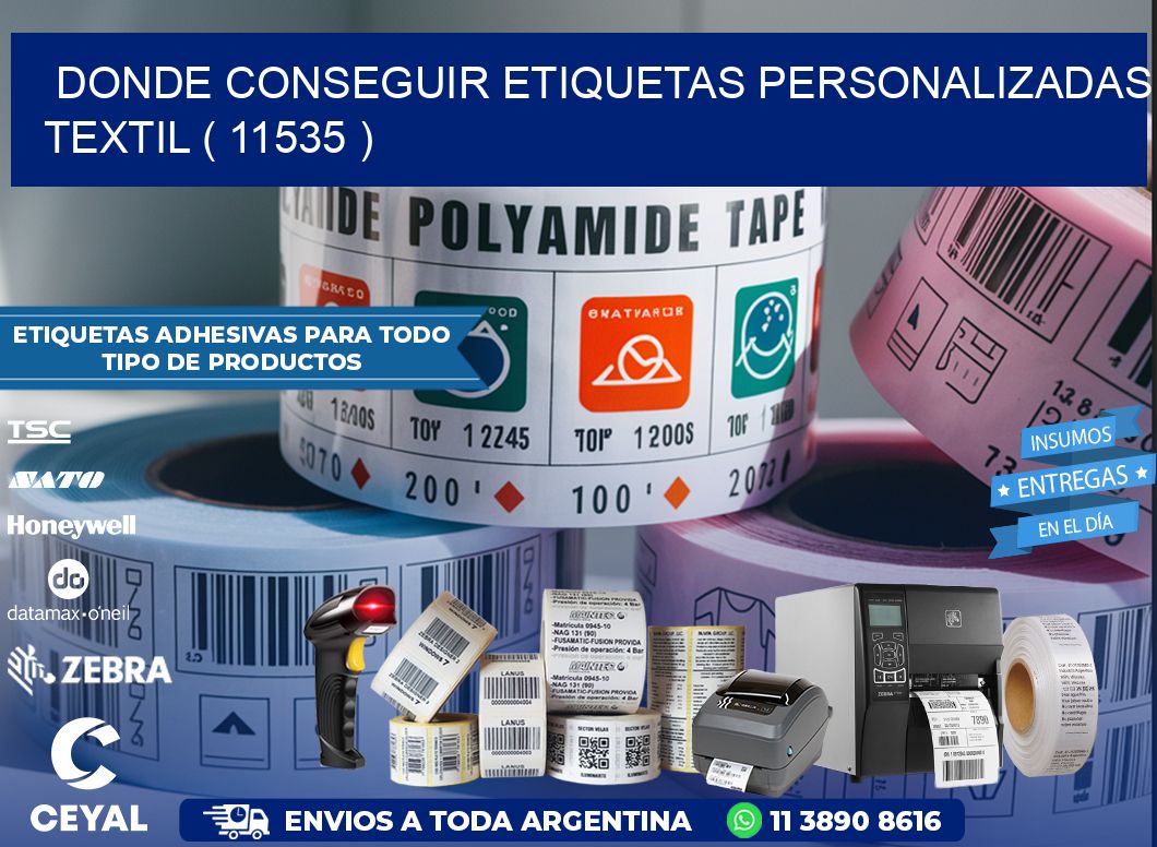 DONDE CONSEGUIR ETIQUETAS PERSONALIZADAS TEXTIL ( 11535 )