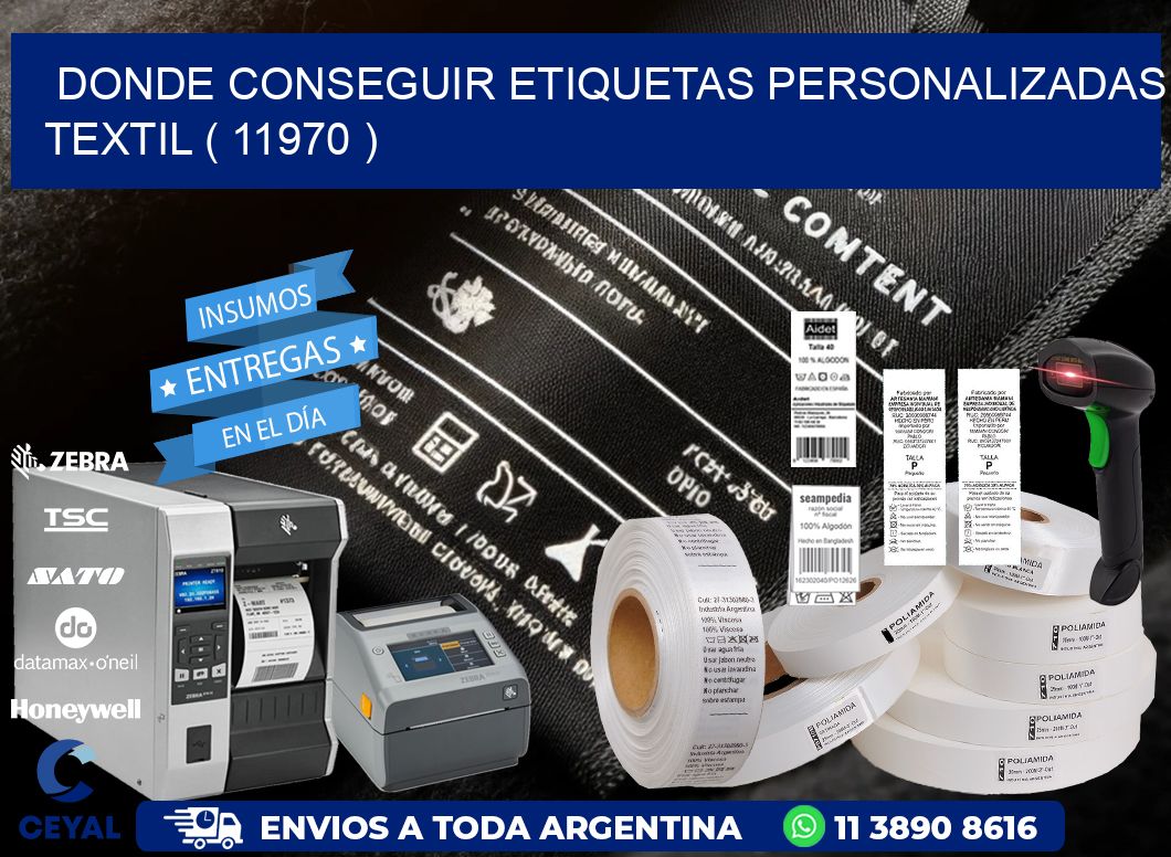 DONDE CONSEGUIR ETIQUETAS PERSONALIZADAS TEXTIL ( 11970 )