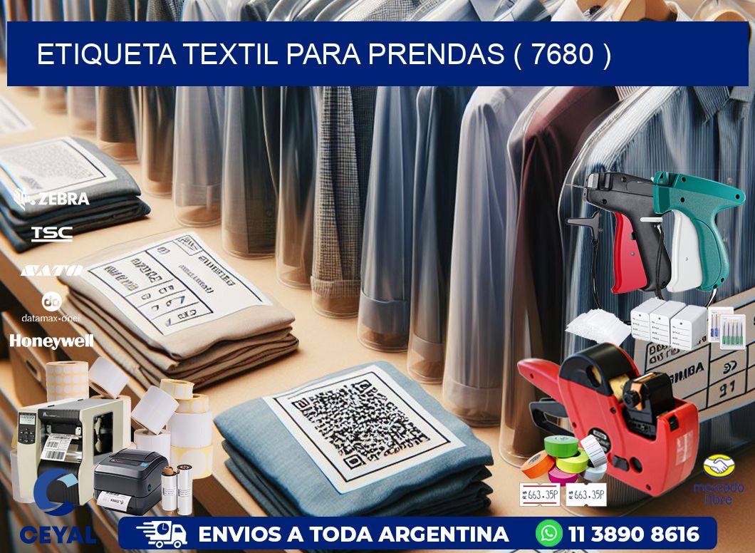 ETIQUETA TEXTIL PARA PRENDAS ( 7680 )