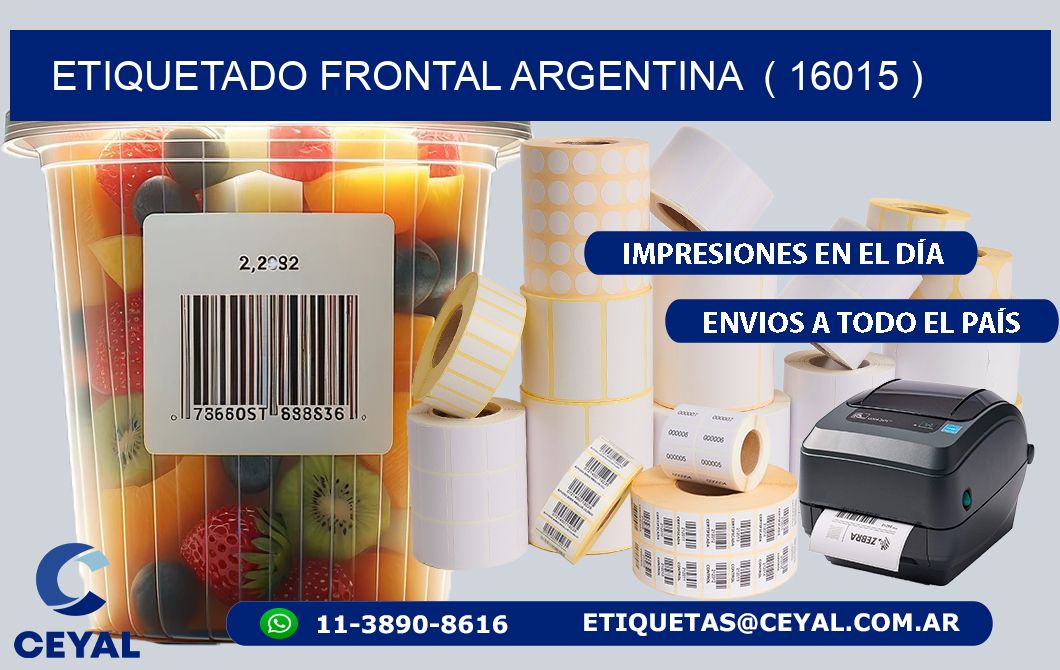 ETIQUETADO FRONTAL ARGENTINA  ( 16015 )