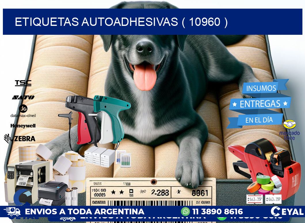 ETIQUETAS AUTOADHESIVAS ( 10960 )