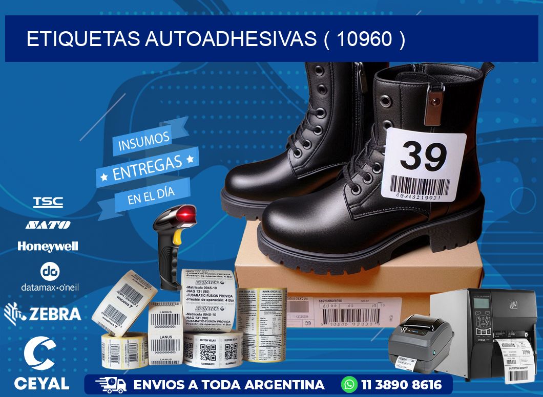 ETIQUETAS AUTOADHESIVAS ( 10960 )