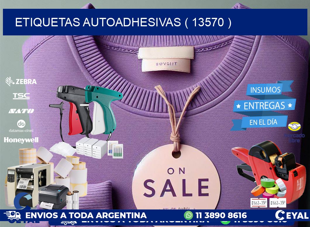 ETIQUETAS AUTOADHESIVAS ( 13570 )