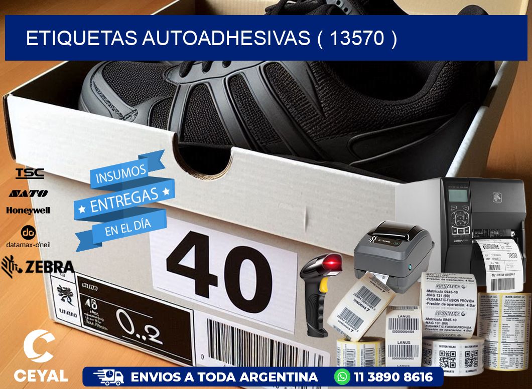 ETIQUETAS AUTOADHESIVAS ( 13570 )